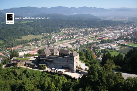 Sporthotel Kapfenberg, Štýrsko - celkový pohled na město Kapfenberg